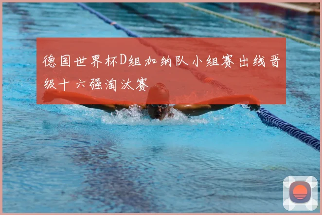 德国世界杯D组加纳队小组赛出线晋级十六强淘汰赛